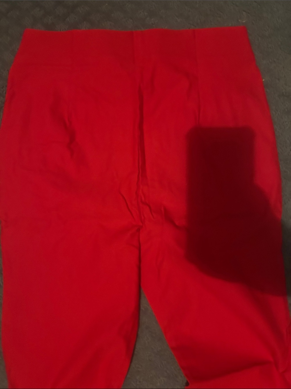 Rafaella Vibrant Red Pull-On Straight Pants - Picture 5 of 5